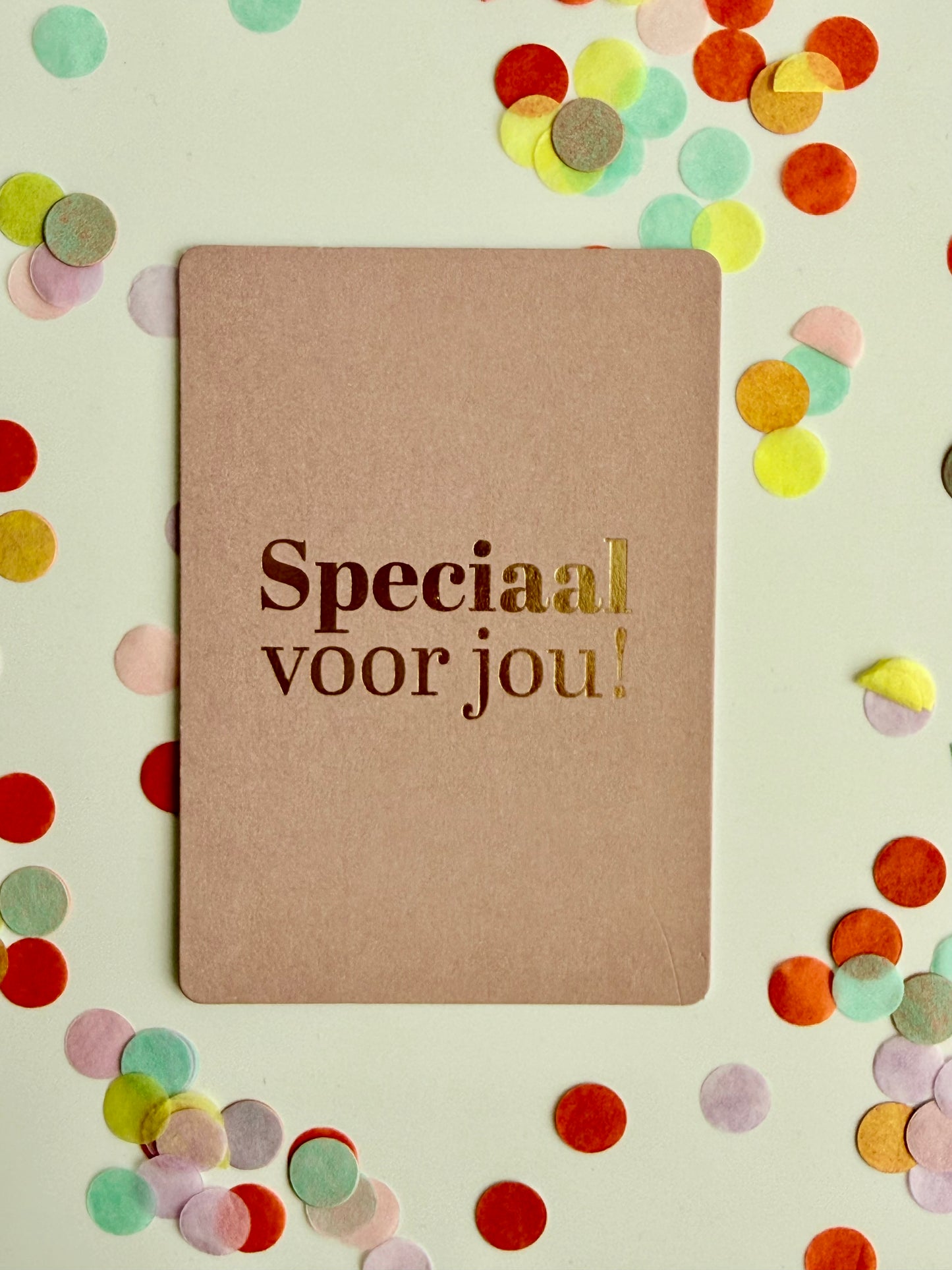 Speciaal voor jou