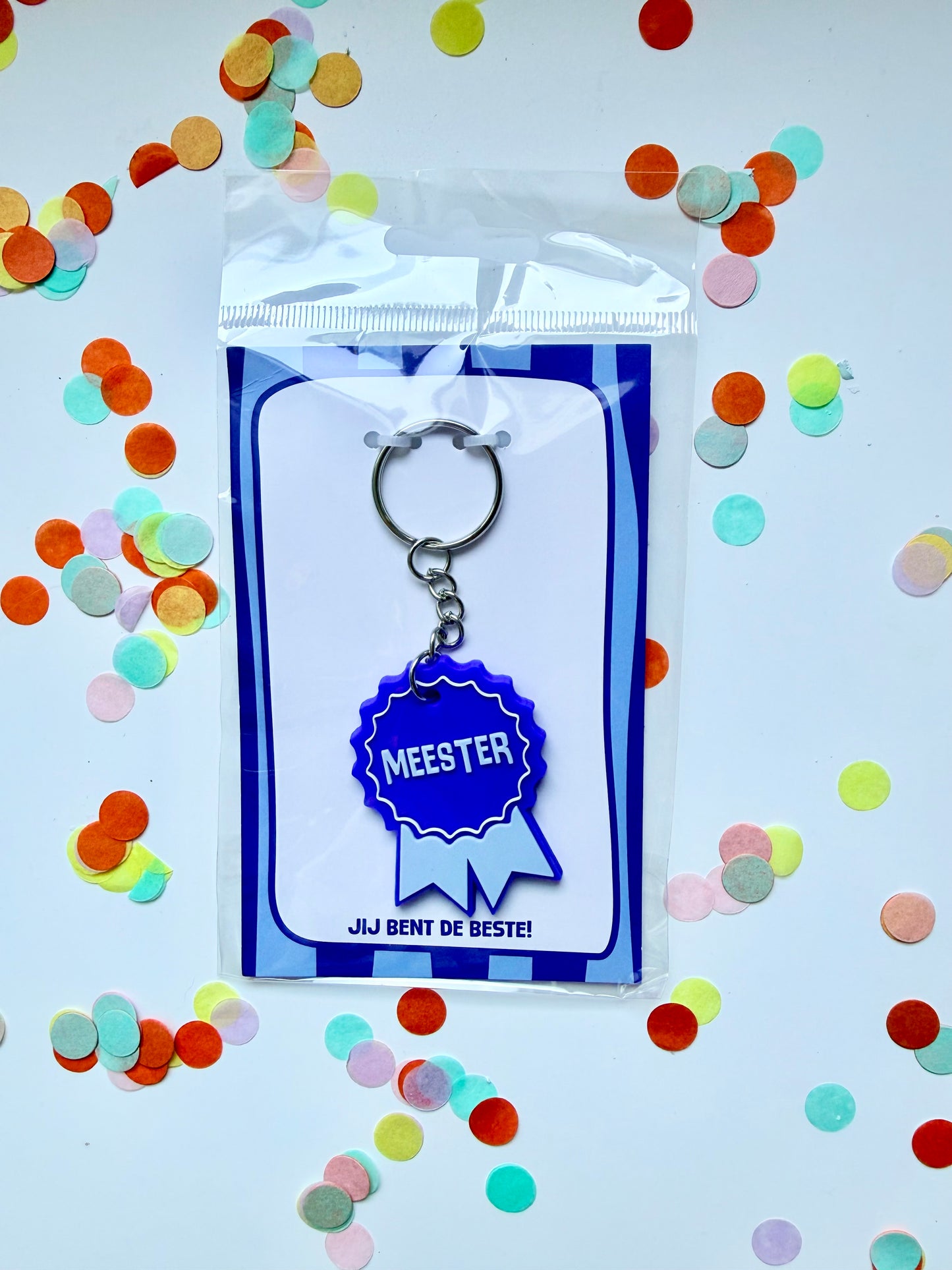 Meester jij bent de beste sleutelhanger